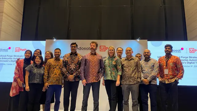 Kemitraan Indosat dan UiPath Tingkatkan Kemampuan Digital Indonesia